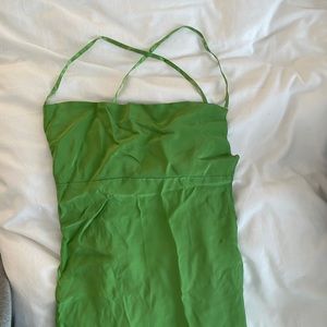 reformation silk dress